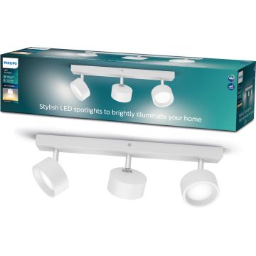 Philips - LED Spotlight 3xLED/5,5W/230V white