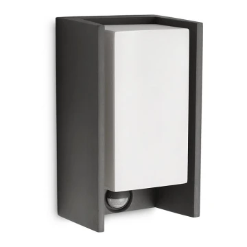 Philips - Outdoor wall light with a sensor BRIDGE 1xE27/15W/230V IP44