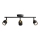 Philips - Spotlight NIALL 3xGU10/5W/230V black/brass