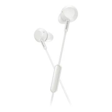 Philips TAE4105WT/00 - Bluetooth earphones with a microphone JACK 3,5 mm white