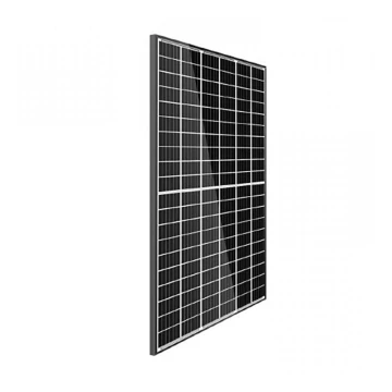 Photovoltaic solar panel LEAPTON 410Wp black frame IP68 Half Cut