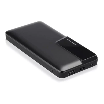 Power Bank with display 10000mAh/3,7V black