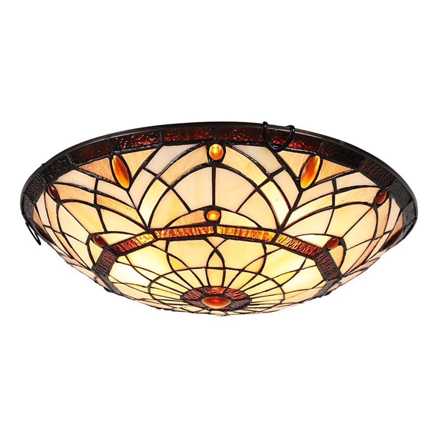 Prezent 1712 - Ceiling light TIFFANY 3xE27/40W/230V