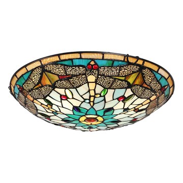 Prezent 1714 - Ceiling light TIFFANY 3xE27/40W/230V