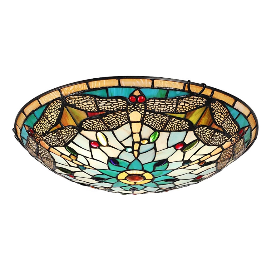 Prezent 1714 - Ceiling light TIFFANY 3xE27/40W/230V