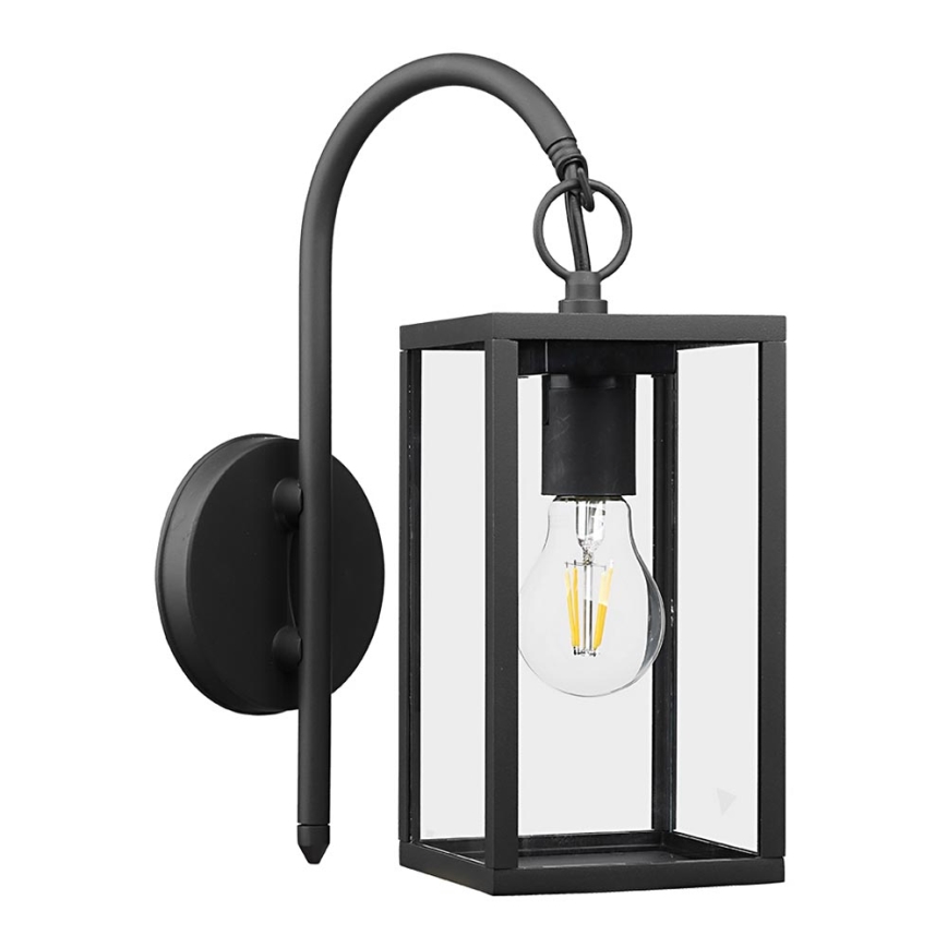 Prezent 65304 - Outdoor wall light LOARA 1xE27/60W/230V IP54 black