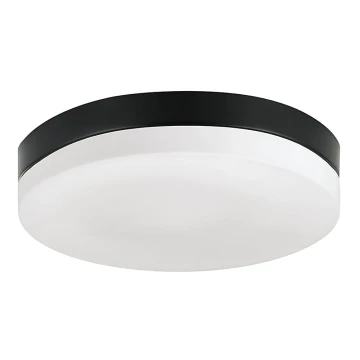 Prezent 67115 - Bathroom ceiling light PILLS 2xE27/60W/230V IP44 black