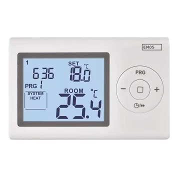 Programmable thermostat 2xAAA