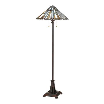 Quoizel - Floor lamp MAYBECK 2xE27/60W/230V