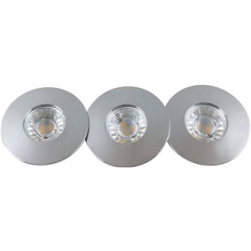 Rabalux - SET 3xLED bathroom suspended ceiling light 3xLED/4W/230V