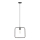 Rabalux 2570 - Pendant light LEVI E27/60W