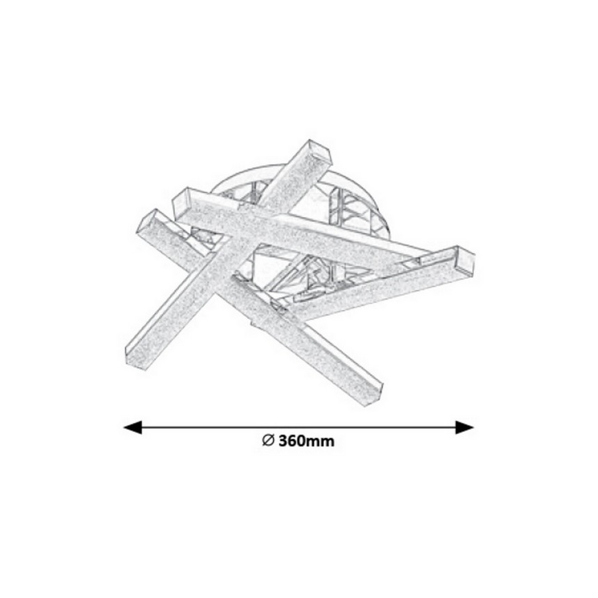 Rabalux - LED Attached chandelier LED/16W/230V