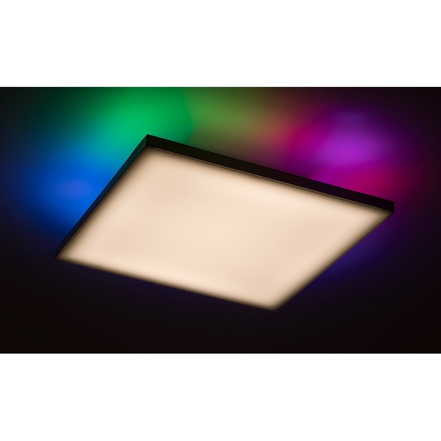 Rabalux - LED RGB Dimmable ceiling light LED/18W/230V 3000-6500K 30x30 cm + remote control