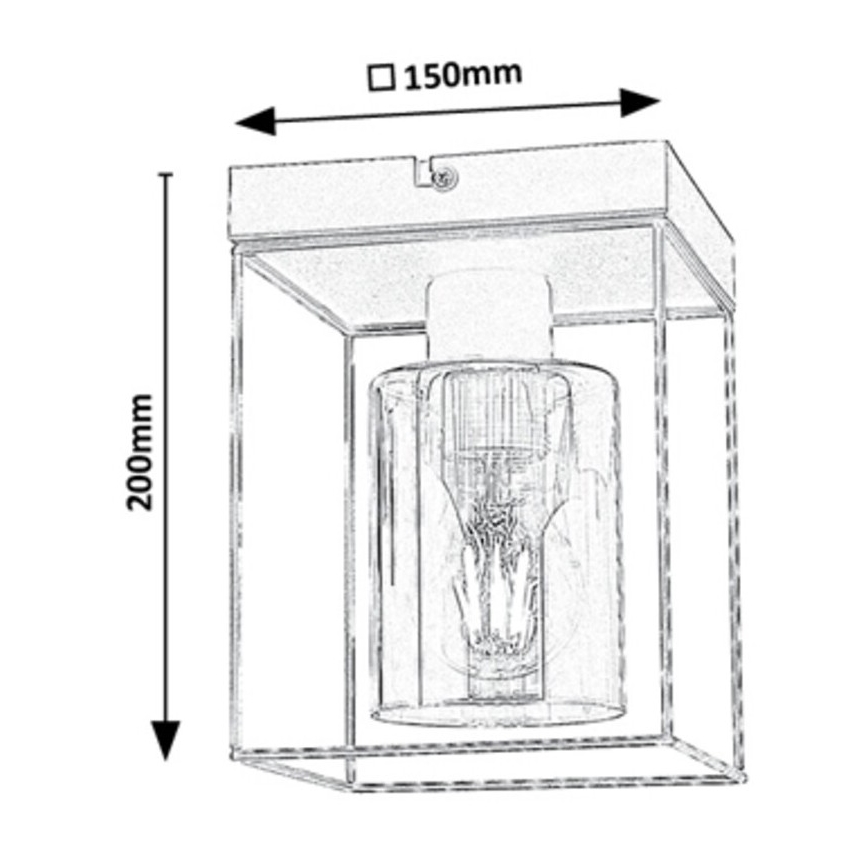 Rabalux - Ceiling light 1xE27/25W/230V