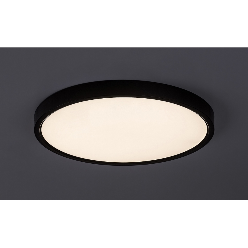 Rabalux - LED Ceiling light LED/24W/230V 4000K d. 30 cm black