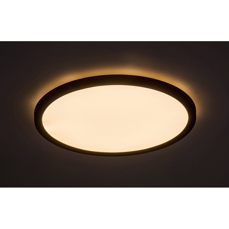 Rabalux - LED Ceiling light LED/36W/230V 3000/4000/6000K d. 50 cm black