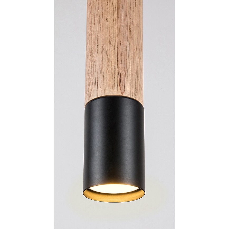 Rabalux - Chandelier on a string 1xGU10/50W/230V beech