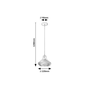 Rabalux - Chandelier on a string 1xE14/25W/230V