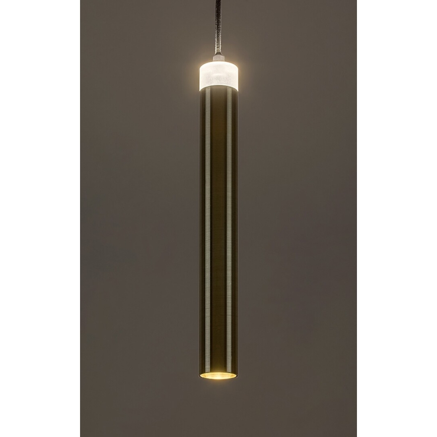 Rabalux - LED Chandelier on a string LED/10W/230V 4000K black/gold