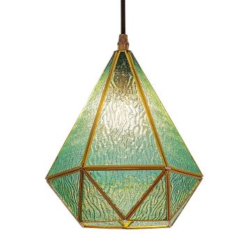 Rabalux - Chandelier on a string 1xE14/40W/230V blue/gold