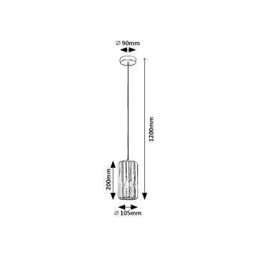 Rabalux - Chandelier on a string 1xE27/40W/230V