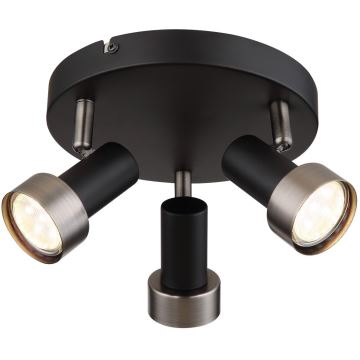 Rabalux - Ceiling spotlight 3xGU10/50W/230V