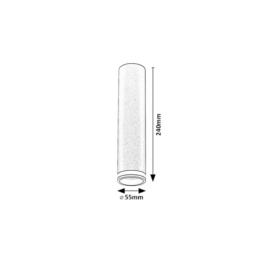 Rabalux - Spotlight 1xGU10/35W/230V 24 cm