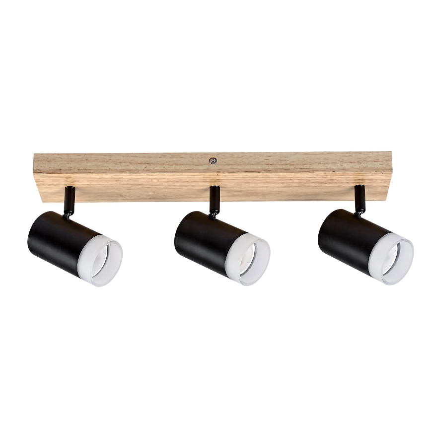 Rabalux - Ceiling spotlight 3xGU10/5W/230V oak