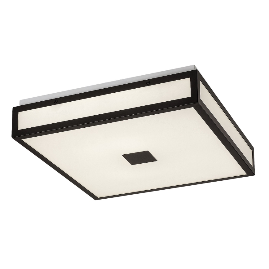 Rabalux - LED Bathroom ceiling light LED/24W/230V IP44 4000K 40x40 cm black