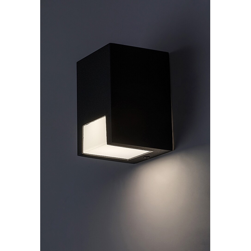 Rabalux - Outdoor wall light 1xGU10/7W/230V IP44 black