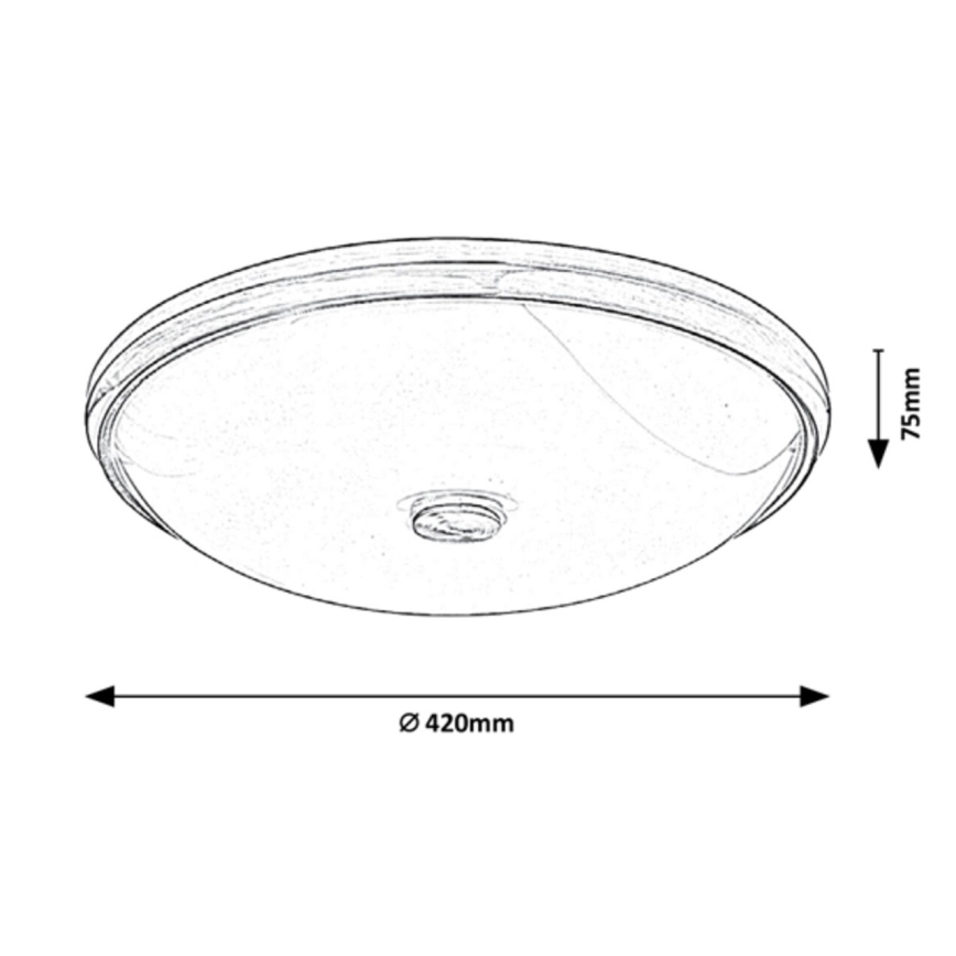 Rabalux - LED Ceiling light LED/24W/230V