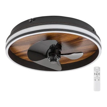 Rabalux - LED Dimmable ceiling light with a fan LED/30W/230V 3000-6500K + remote control