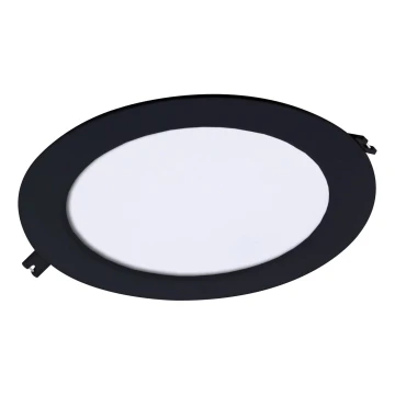 Rabalux - LED Recessed light LED/18W/230V d. 22 cm black
