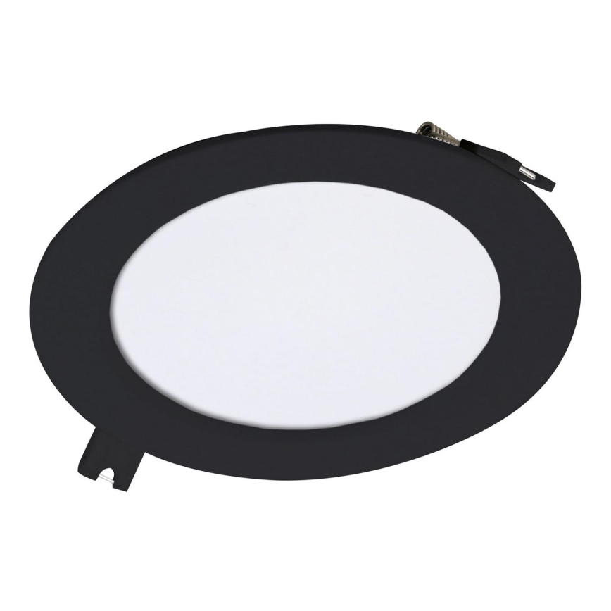 Rabalux - LED Recessed light LED/6W/230V d. 12 cm black