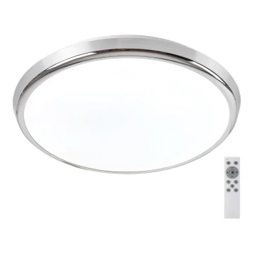 Rabalux - LED RGB Dimmable bathroom ceiling light LED/18W/230V d. 30 cm 3000-6500K IP44 + remote control