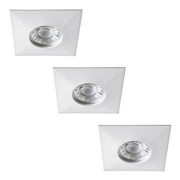 Rabalux - SET 3xLED Bathroom recessed light 1xLED/4W/230V IP44