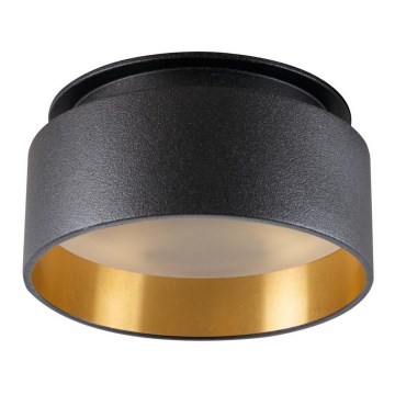 Recessed spotlight GOVIK 10W black/gold