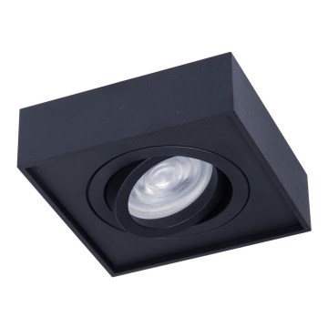 Recessed spotlight NUSA 1xGU5,3/MR16/50W/12V angular black