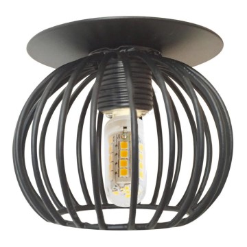 Recessed spotlight SK 93 1xG9/40W/230V black