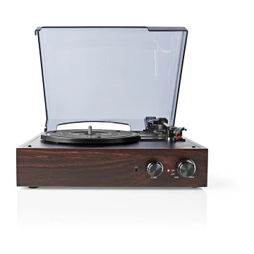 Record player with computer transfer 2x9W + dust cover