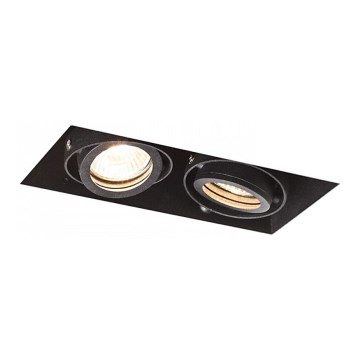 RED - Design Rendl - R12053 - Recessed light ELECTRA 2xGU10/50W/230V