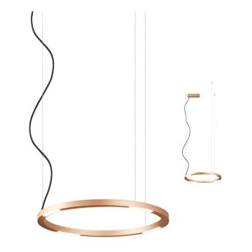 Redo 01-2203 - LED Chandelier on a string UNION LED/34W/230V CRI 90 3000K d. 60 cm gold