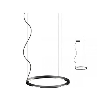 Redo 01-2204 - LED Chandelier on a string UNION LED/34W/230V CRI 90 3000K d. 60 cm black