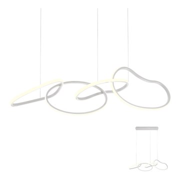 Redo 01-2594 - LED Dimmable chandelier on a string BIAS LED/87,4W/230V 3000K white