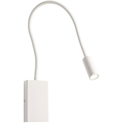 Redo 01-2754 - LED Flexible small lamp WALLIE LED/3W/230V USB CRI 90 white