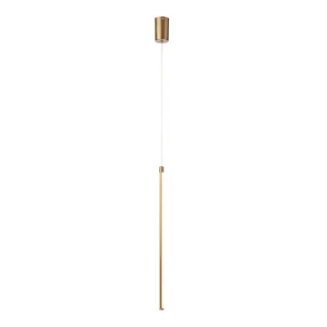 Redo 01-3115 - LED Chandelier on a string TABOO LED/9W/230V brass