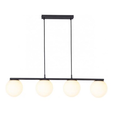 Redo 01-3156 - Chandelier on a string BOWLING 4xE27/42W/230V black