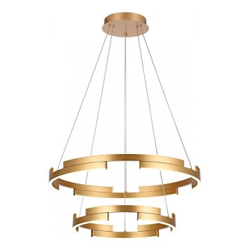 Redo 01-3178 - LED Dimmable chandelier on a string CASTLE LED/60W/230V gold