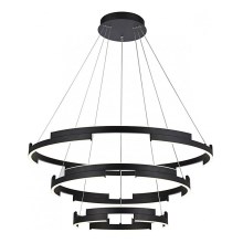 Redo 01-3182 - LED Dimmable chandelier on a string CASTLE LED/80W/230V black