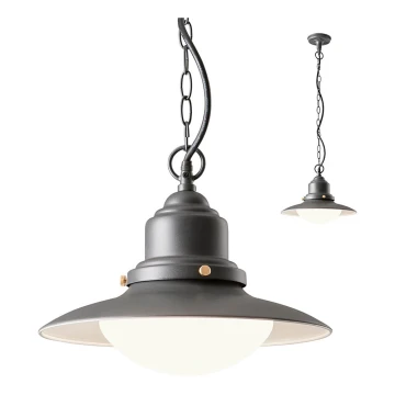 Redo 90094 - Outdoor chandelier on a chain ELIO 1xE27/42W/230V IP44